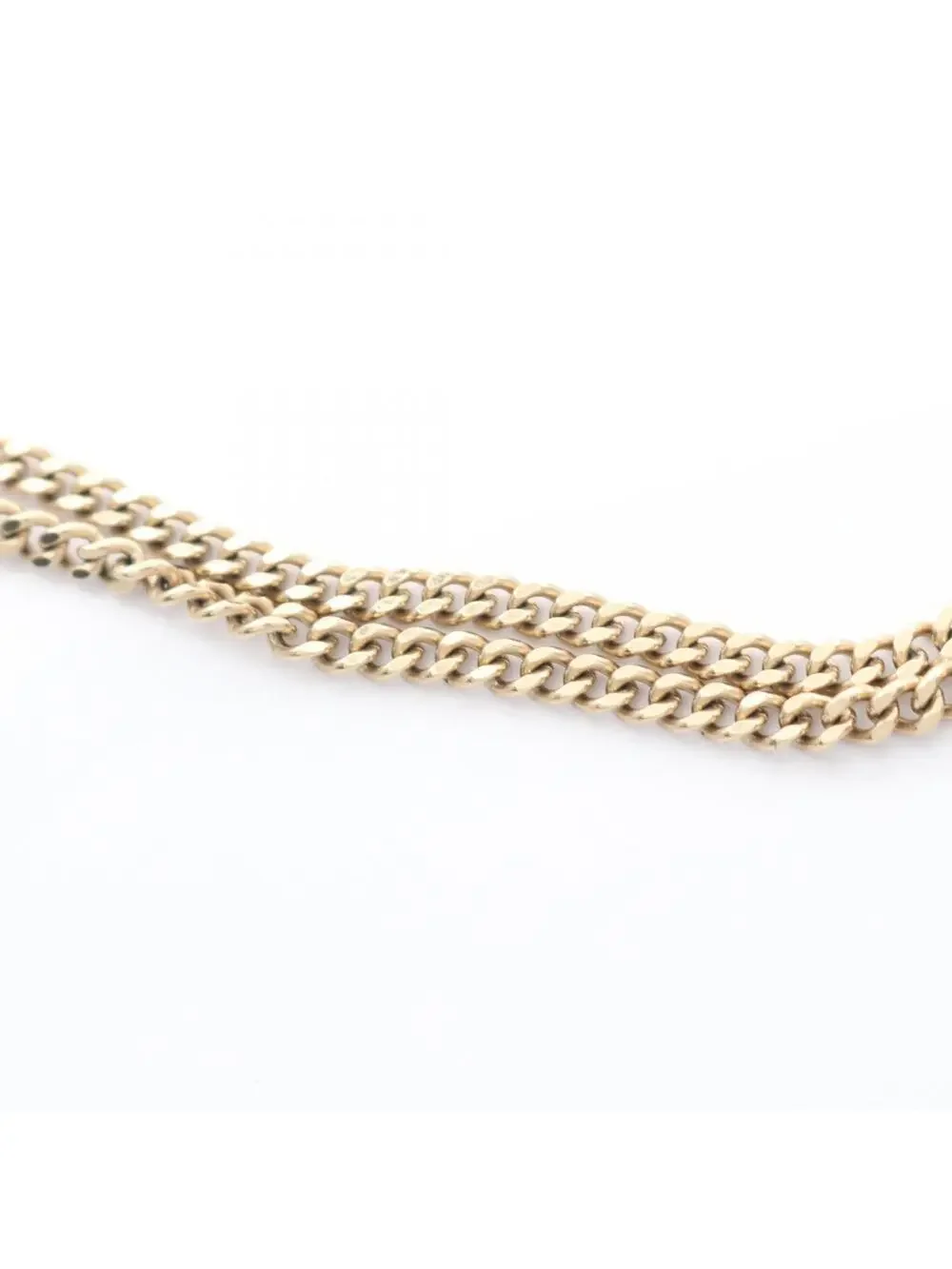 Chanel Cc Logo Pendant Necklace Metal #209979C17B